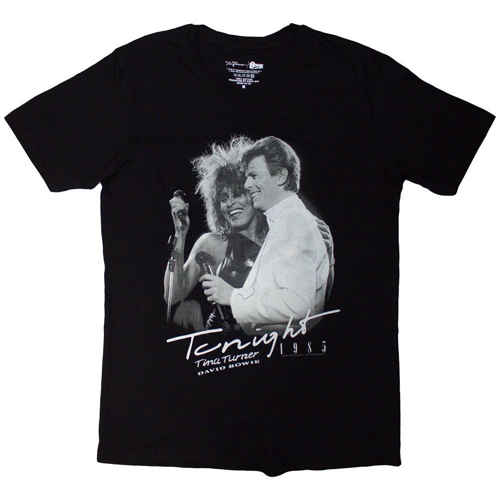 David Bowie - Tonight 1985 Tshirt Homme - Noir